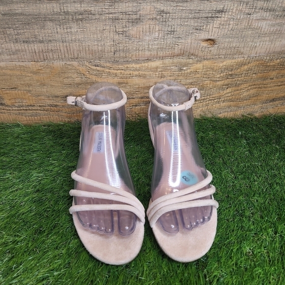 New Nude Jammin Suede Sandal SZ 6.5 - Picture 7 of 10